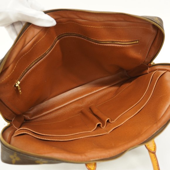 [3za0179] Auth Louis Vuitton Briefcase Monogram Porte Document Voyage M53361 - Picture 4 of 15